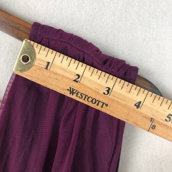 Anthropologie Moulinette Soeurs Tickled Plum Tulle Dress Women’s SZ 8 EUC - Picture 16 of 16